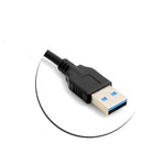 USB Kabel Typ A 3.0 auf USB 3.1 Typ C 20cm | System-S