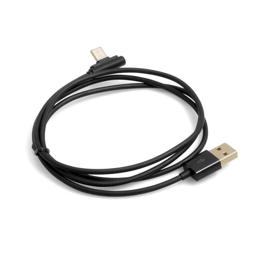USB 3.1 Typ C gewinkelt zu USB A 2.0 Kabel 100 cm | System-S