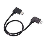 Micro-USB auf USB-C Winkelkabel 30 cm für Bosch Intuvia E-Bike-Display | SYSTEM-S