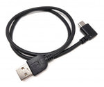 USB A 2.0 auf USB Typ C 3.1  Winkel Kabel 50 cm | System-S