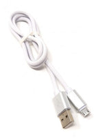 USB Kabel Typ Micro zu Typ A 90 cm weiß High-Speed Quick Charge 6.5A (Max) | System-S
