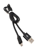 USB Kabel Typ Micro zu Typ A 90 cm schwarz High-Speed Quick Charge 6.5A (Max) | System-S