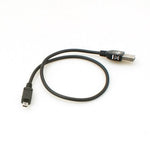 Mini USB Kabel Stecker auf USB A 2.0. Stecker 50 cm | System-S