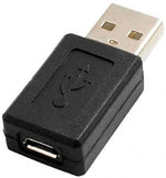 OTG Adapter USB A Stecker zu Micro USB Buchse Adapter Stecker On-The-Go Host Kabel | System-S