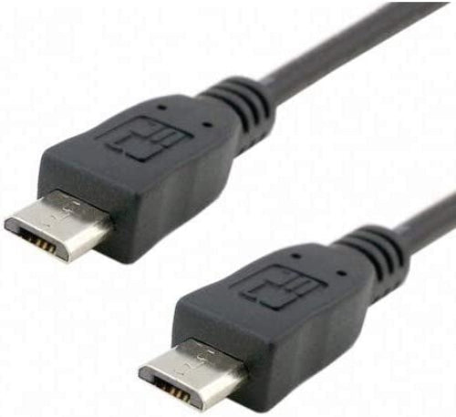 Micro USB Stecker zu Micro USB Stecker Kabel 100cm | System-S