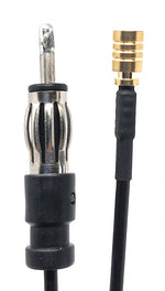 DAB DAB+ Antennensplitter AM/FM und DAB Konverter Din Buchse zu DIN Stecker und SMB Stecker | System-S