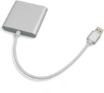 3in1 USB Typ A 3.0 zu CF TF SD Kartenleser Adapter Reader | System-S