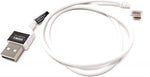 USB A Stecker zu USB 2.0 Micro B Stecker 50 cm Kabel 90° Links Gewinkelt | System-S