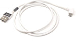 Micro USB 2.0 Kabel 200 cm Links Gewinkelt | System-S