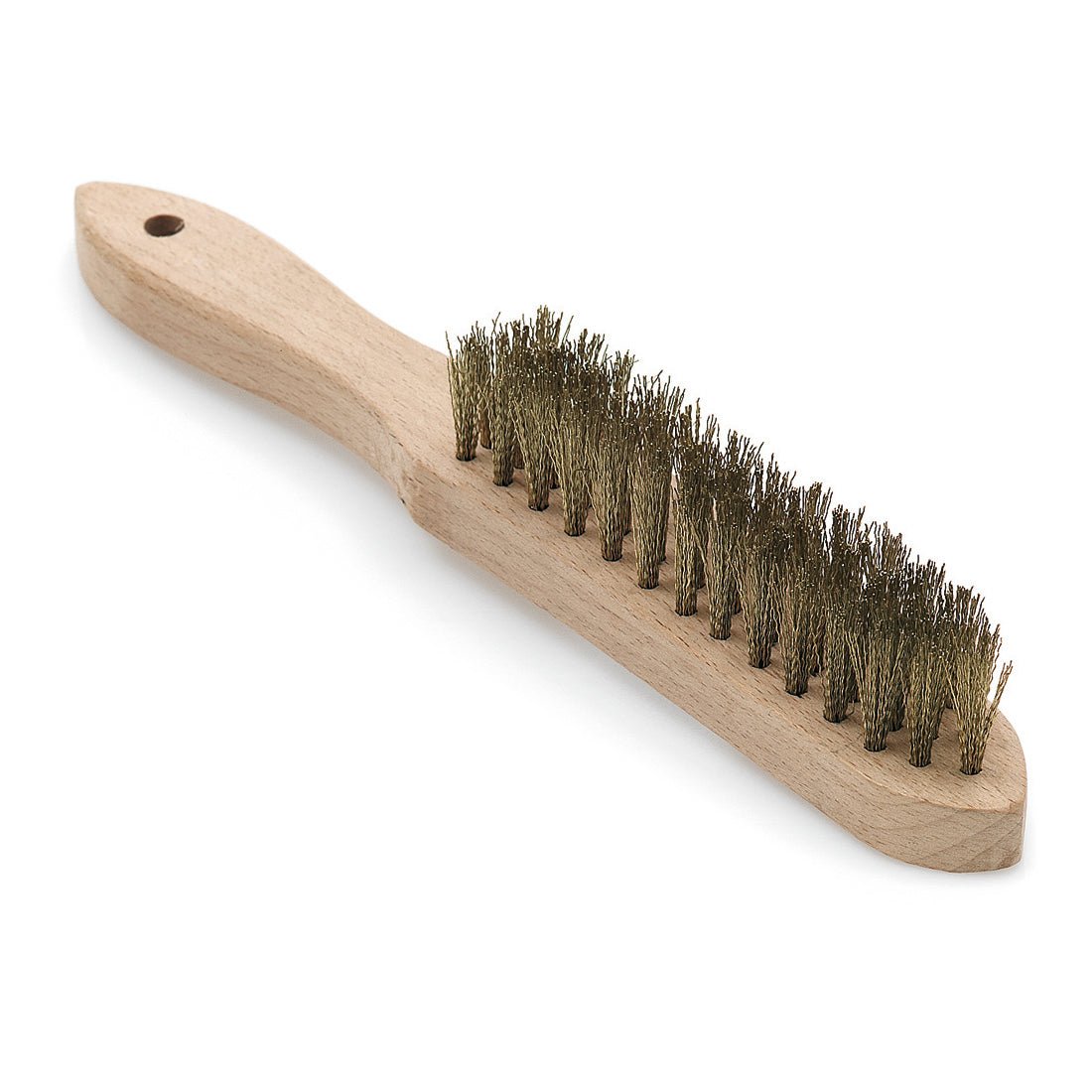 Nölle Profi Brush Handdrahtbürste Messing gewellt 28 cm