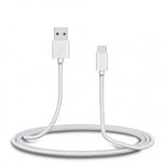 USB 3.1 Kabel 3 m Typ C Stecker zu 2.0 Typ A Stecker  Kabel in Weiß | System-S