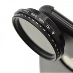 ND Filter 37 mm Set Neutraldichtefilter Graufilter mit Hülle für iPhone XS | System-S