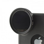 ND Filter 37 mm Set Neutraldichtefilter Graufilter mit Hülle für iPhone XS Max | System-S