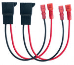 2x Auto KFZ Lautsprecher Kabel Adapter 18cm | System-S