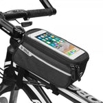 Fahrrad Tasche Halterung in Schwarz Befestigung für Smartphone | System-S