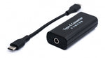 USB 3.1 Adapter Typ C Buchse zu DC 20 V 4,8 x 1,7 mm Buchse Kabel Ladekabel | System-S