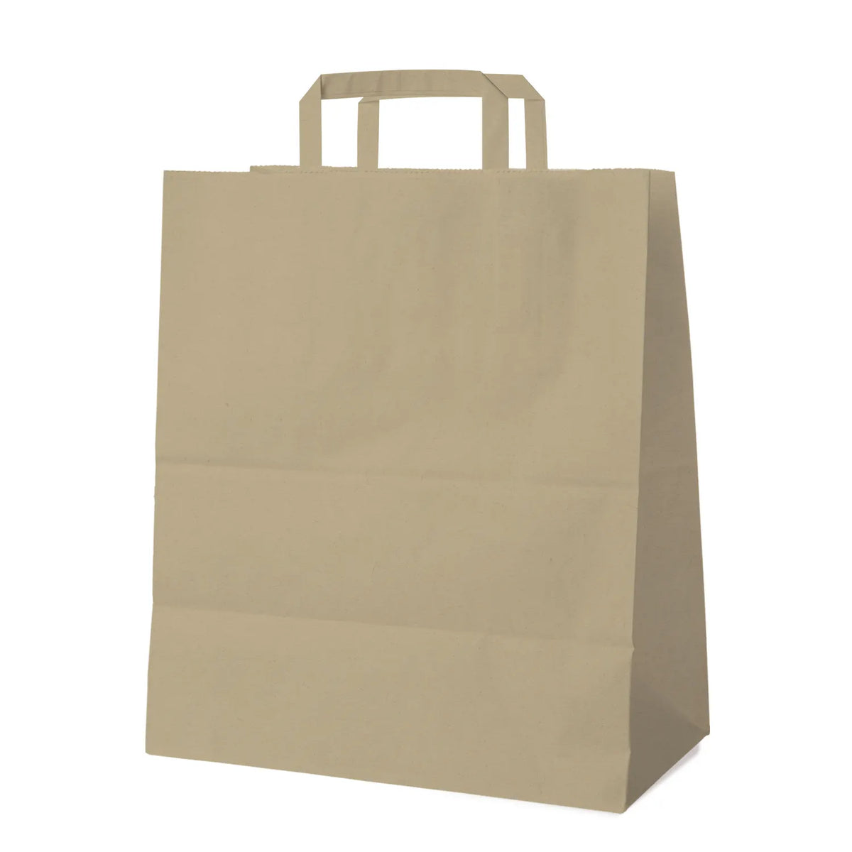 Papiertragetasche braun 40+16 x 45 cm – 200 Stück
