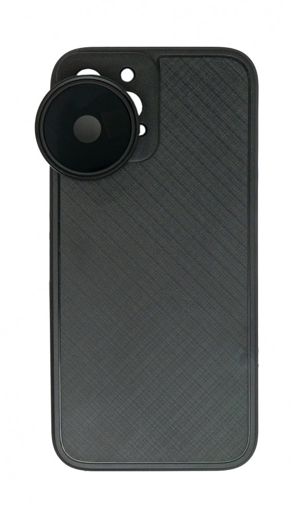 CPL Filter 37mm Circular Polarizer Linse Schwarz mit Hülle für iPhone 12 Pro Max | System-S