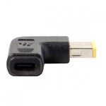 USB 3.1 Adapter Typ C Buchse zu Rectangle 11,0 x 4,5 mm Stecker mit Winkel Kabel | System-S
