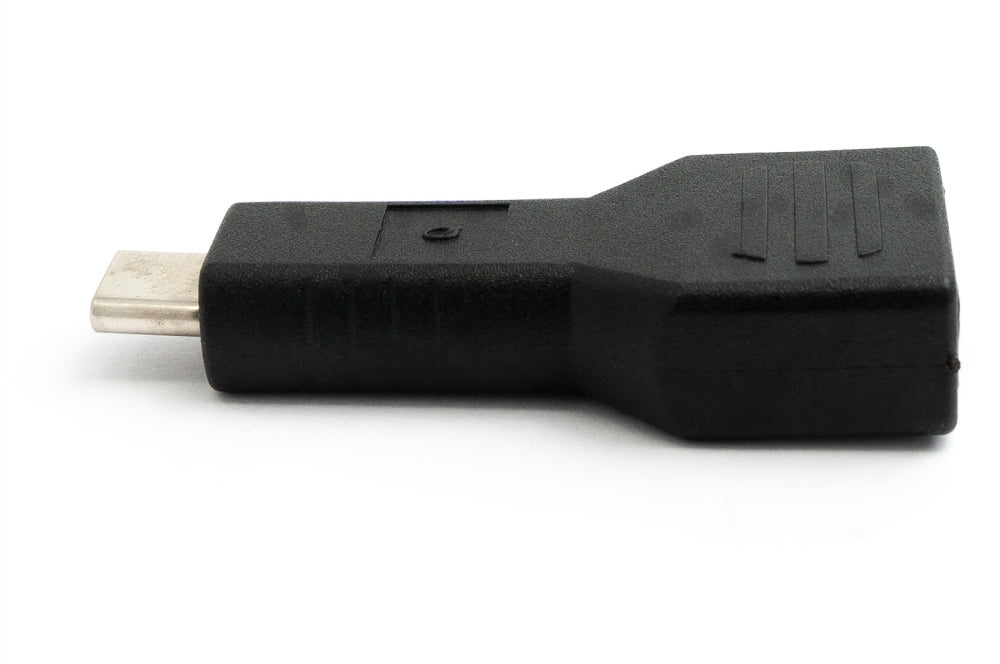 USB 3.1 Adapter Typ C Stecker zu Rectangle 11,0 x 4,5 mm Stecker Kabel Schwarz | System-S