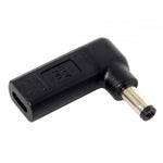 USB 3.1 Adapter Typ C Buchse zu DC 20V 5,5 x 2,1 mm Stecker Winkel Kabel | System-S