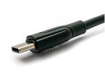 USB 3.1 Kabel 1 m Typ C Stecker zu 3.0 Typ A Stecker in Schwarz | System-S