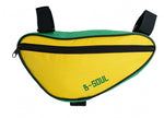 Fahrrad Tasche spritzwasserfest Dreiecktasche Rahmentasche Triangeltasche Grün | System-S