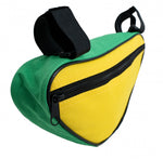 Fahrrad Tasche spritzwasserfest Dreiecktasche Rahmentasche Triangeltasche Grün | System-S