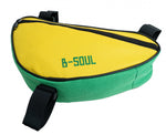Fahrrad Tasche spritzwasserfest Dreiecktasche Rahmentasche Triangeltasche Grün | System-S