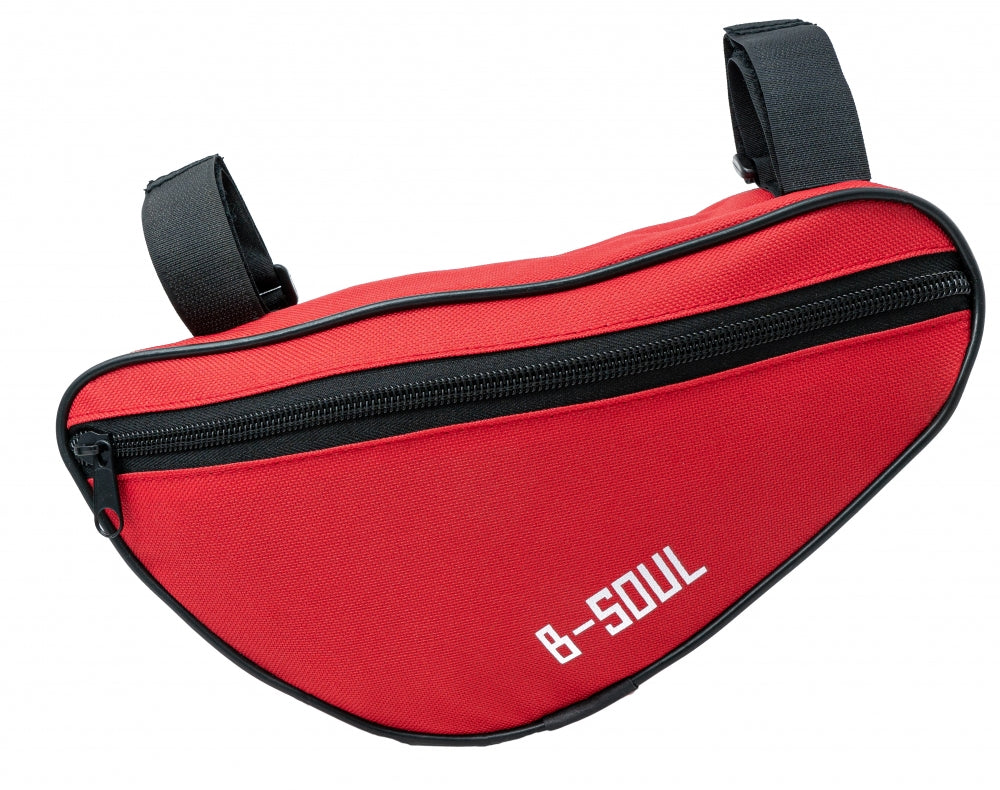 Fahrrad Tasche wasserfest Dreiecktasche Rahmentasche Triangeltasche Rot | System-S