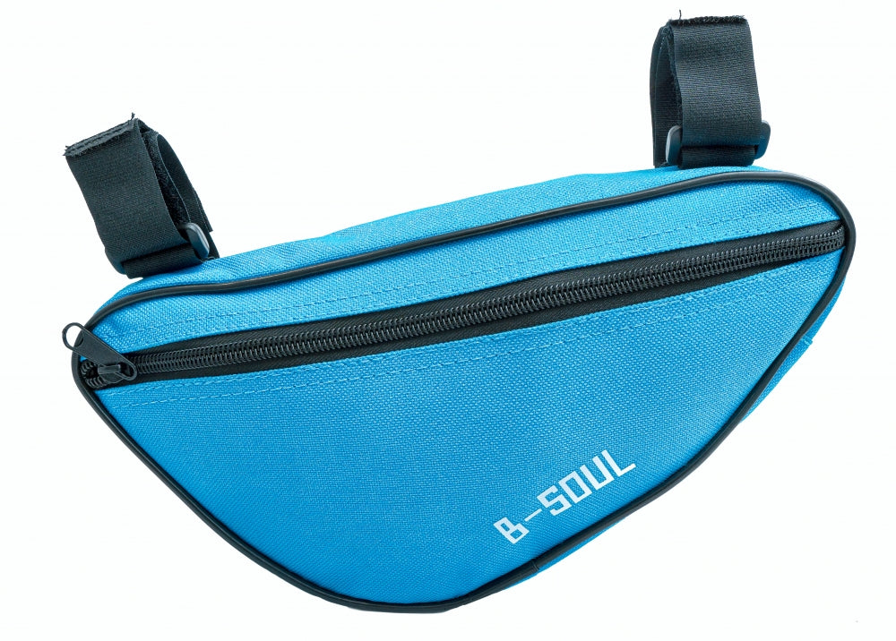 Fahrrad Tasche wasserfest Dreiecktasche Rahmentasche Triangeltasche Blau | System-S
