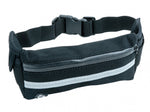 Tasche Gürteltasche Bauchtasche mit Flaschenhalter in Schwarz | System-S