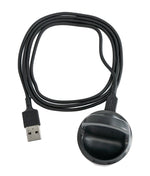 USB 2.0 Kabel 100 cm Ladestation für Zepp Z Smartwatch in Schwarz | System-S