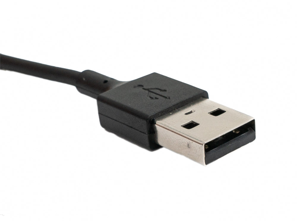 USB 2.0 Kabel 100 cm Ladestation für Zepp Z Smartwatch in Schwarz | System-S