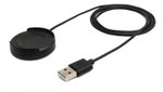 USB 2.0 Kabel 100 cm Ladestation für Vivo Watch Smartwatch 42 mm in Schwarz | System-S