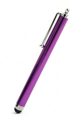 Touchpen Stylus aus Aluminium in Lila für Tablet Smartphone Laptop | System-S