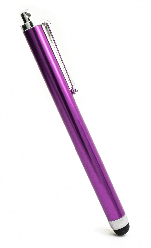 Touchpen Stylus aus Aluminium in Lila für Tablet Smartphone Laptop | System-S