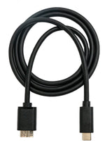 USB 3.1 Kabel 100 cm Typ C Stecker zu 3.0 Micro B Stecker in Schwarz | System-S