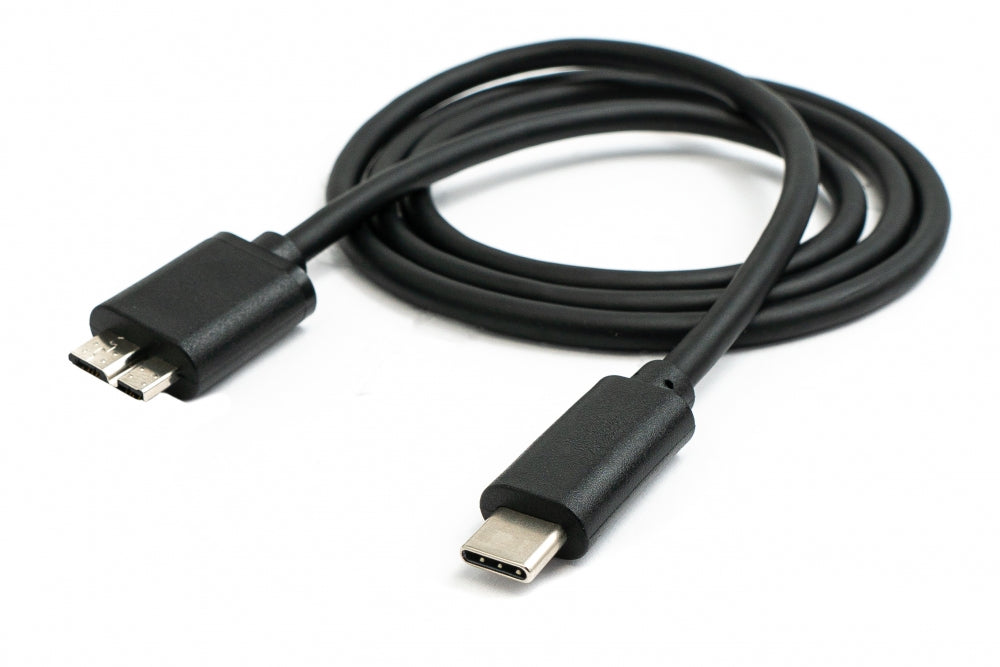 USB 3.0 Kabel 30 cm Typ A Buchse zu Buchse Schraube in Blau | System-S