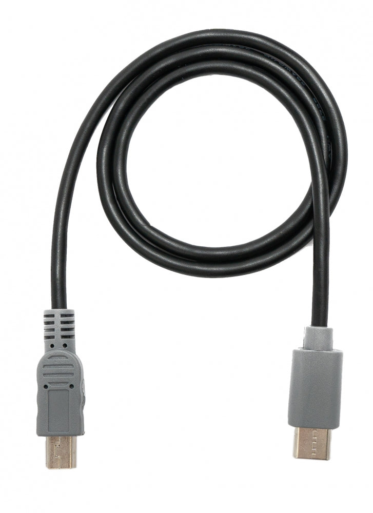 USB 3.1 Kabel 50 cm Typ C Stecker zu 2.0 Micro B Stecker OTG in Schwarz | System-S