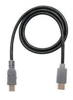 USB 3.1 Kabel 50 cm Typ C Stecker zu 2.0 Micro B Stecker OTG in Schwarz | System-S