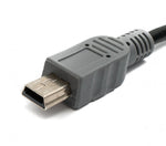 USB 3.1 Kabel 50 cm Typ C Stecker zu 2.0 Micro B Stecker OTG in Schwarz | System-S