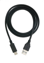 USB 3.1 Kabel 100 cm Typ C Stecker zu 3.0 Typ A Stecker in Schwarz | System-S