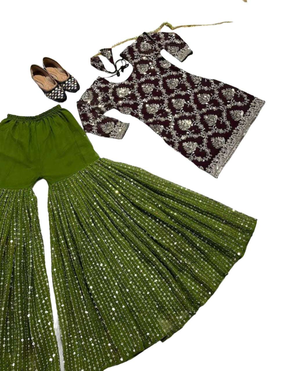 Pakistani Sharara Set,