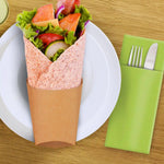 Wrap-Becher (PAP FSC Mix) fettdicht kraft 75 x 39 x 100 mm