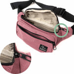 Bauchtasche "Rio" Himbeer