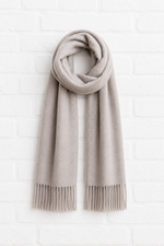 Superweicher Kaschmirschal mit Fransen UNISEX- DELIGHT SPRING
