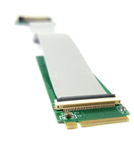 CFexpress Kabel 20cm Typ B Buchse zu NVME M-key M.2 NGFF Stecker Adapter in Grün | System-S