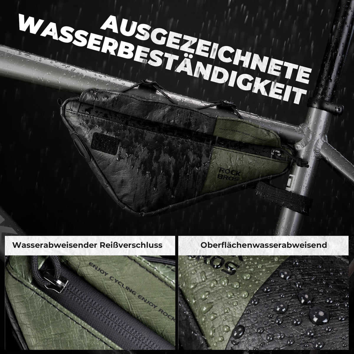 2-in-1 Rahmentasche Wasserabweisend mit Schultergurt 0.7L Namma Markt