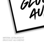 „Glück Auf“ – Retro Poster mit Geschichte & Herz